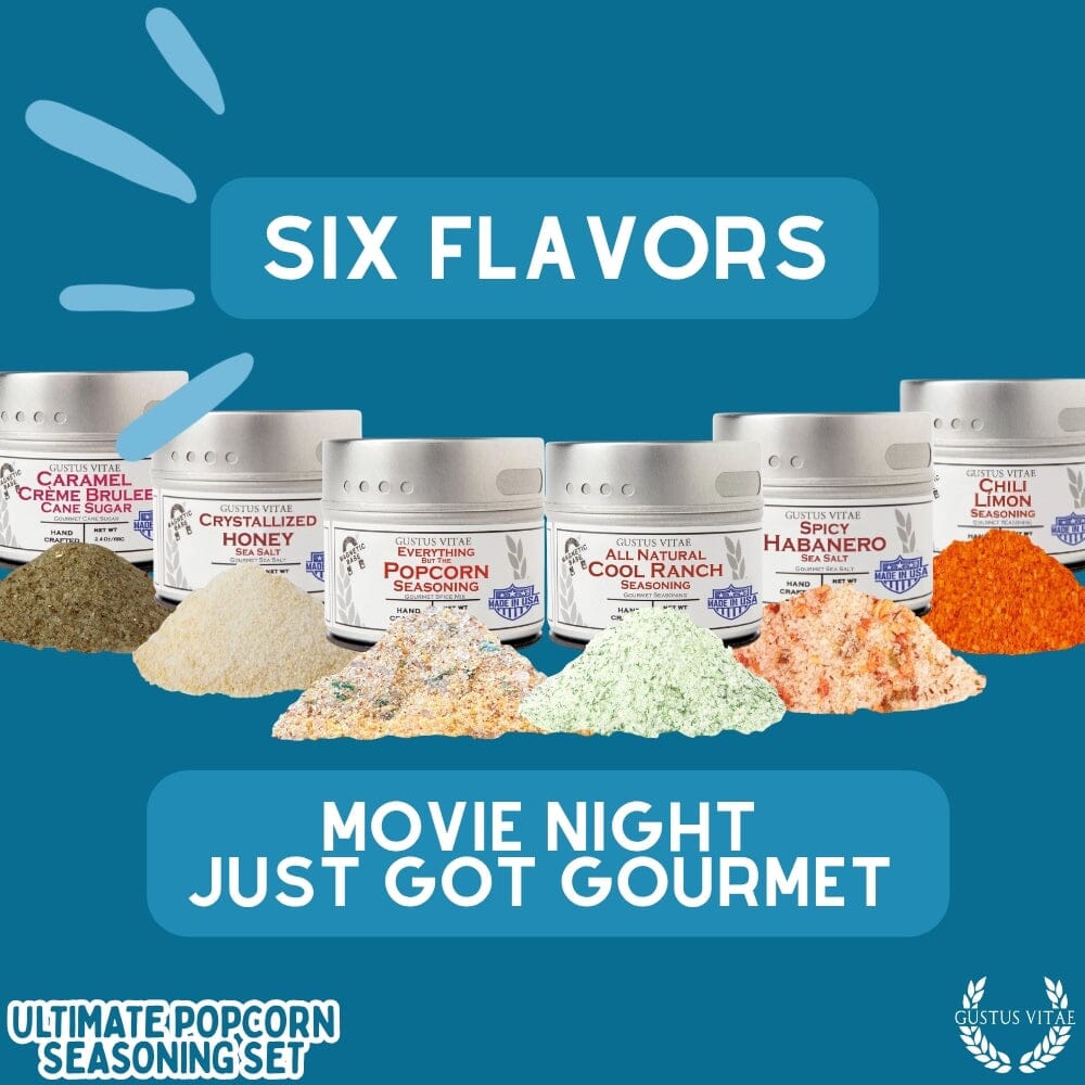 Ultimate Popcorn Seasoning Set - Six Pack