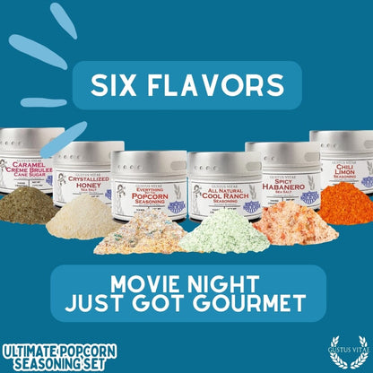Ultimate Popcorn Seasoning Set - Six Pack