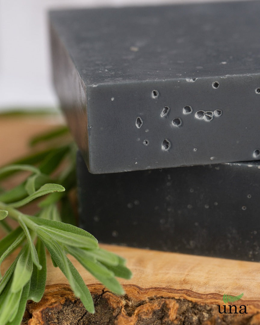 Charcoal Detox Soap | Natural Soap | Una Biologicals