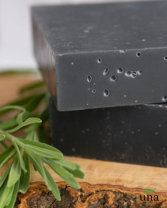 Charcoal Detox Soap | Natural Soap | Una Biologicals