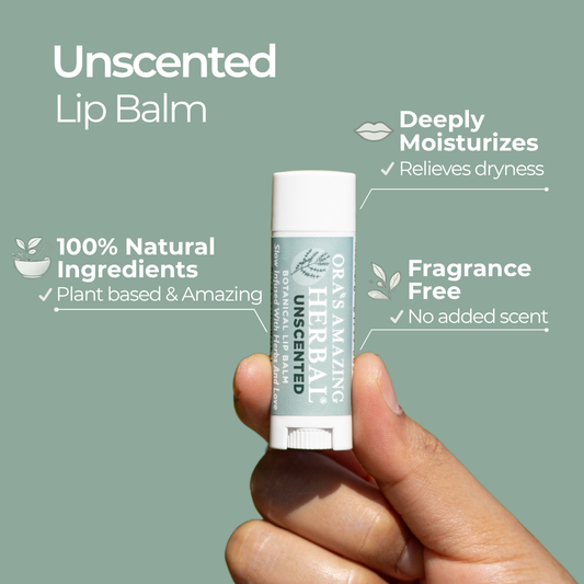 Baume à lèvres naturel non parfumé, Baume à lèvres sans parfum