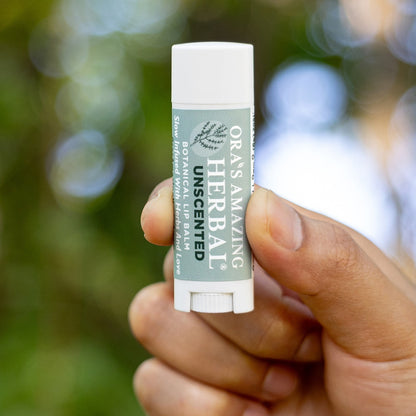 Natural Unscented Lip Balm, Fragrance Free Lip Balm