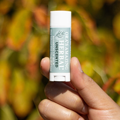 Natural Unscented Lip Balm, Fragrance Free Lip Balm
