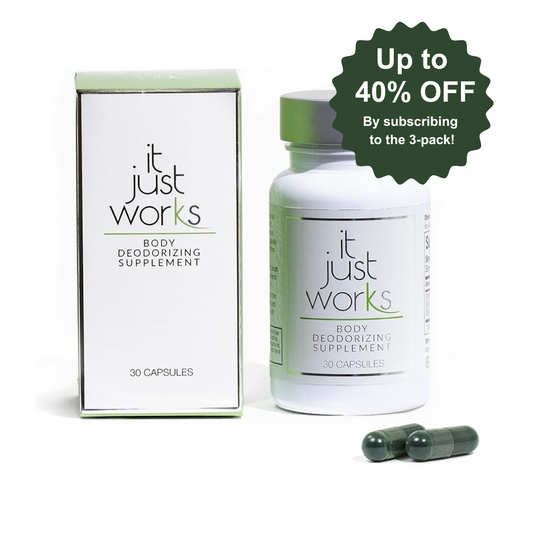 Body Deodorizing Supplement by It Just Works
