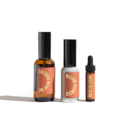 Daily Vitality Trio with Willow Cleanser - Prone Skin