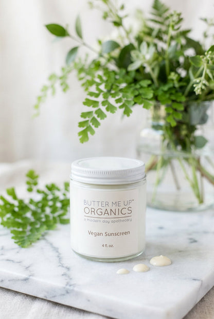 Crème solaire végétalienne et biologique FPS 45