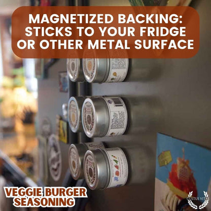 Condimento para hamburguesas vegetarianas 
