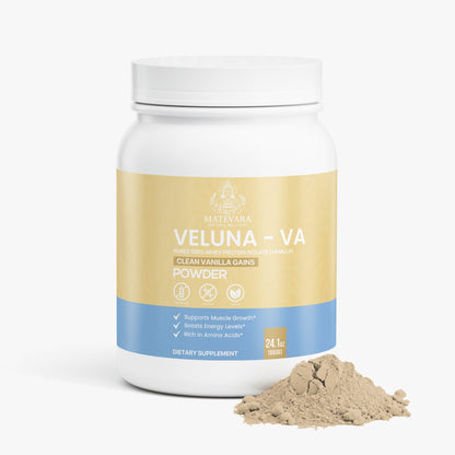 Veluna VA Pure3 Whey Protein Isolate Powder |24.1oz (683g)