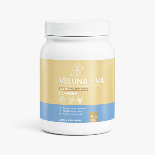 Veluna VA Pure3 Whey Protein Isolate Powder |24.1oz (683g)
