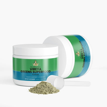 Vireya Greens Superfood | Plant-Based Nutrient Powder | 0.28 lb (126g)