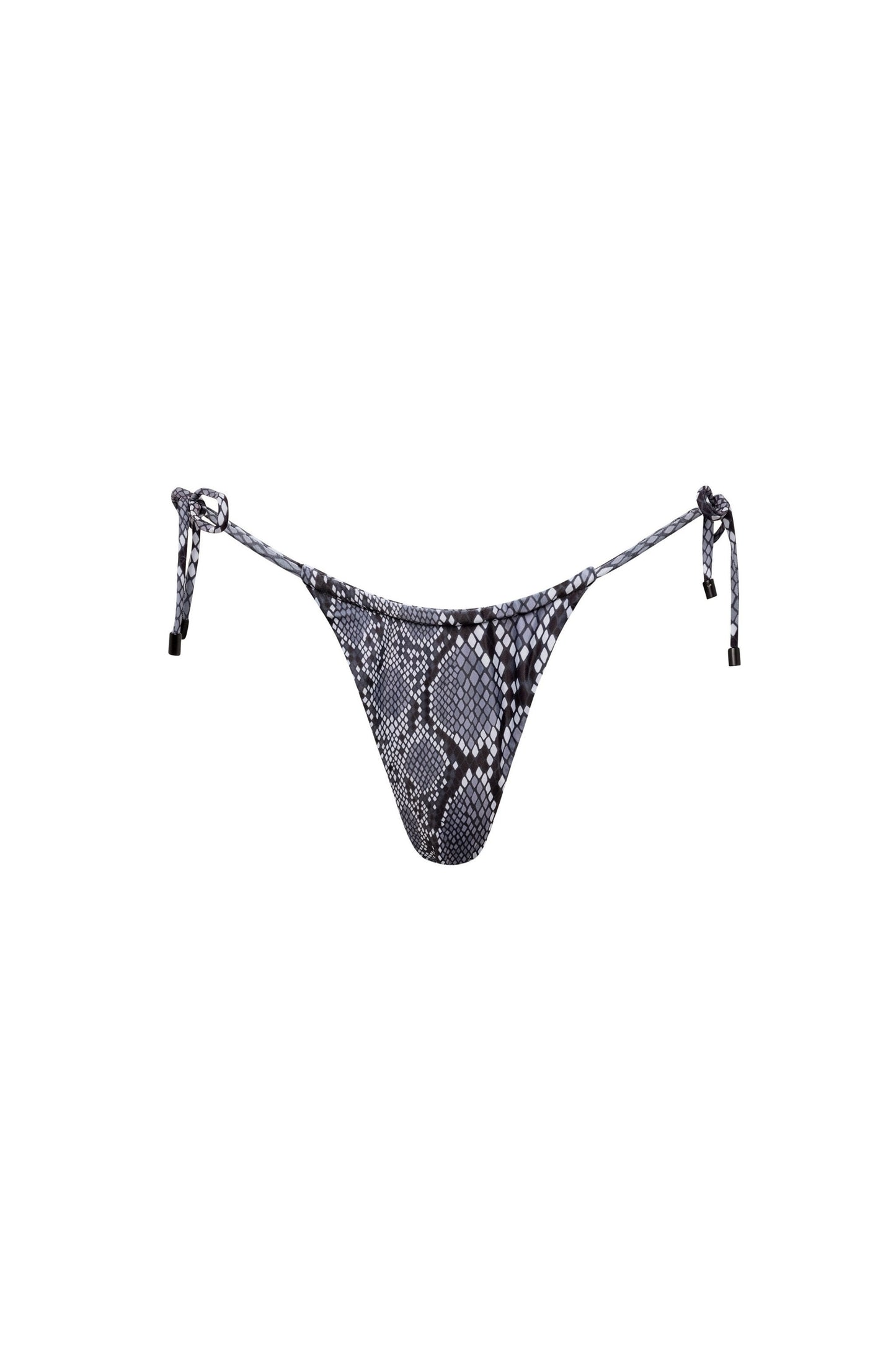 Bas de bikini Waikiki à nouer sur les côtés imprimé serpent
