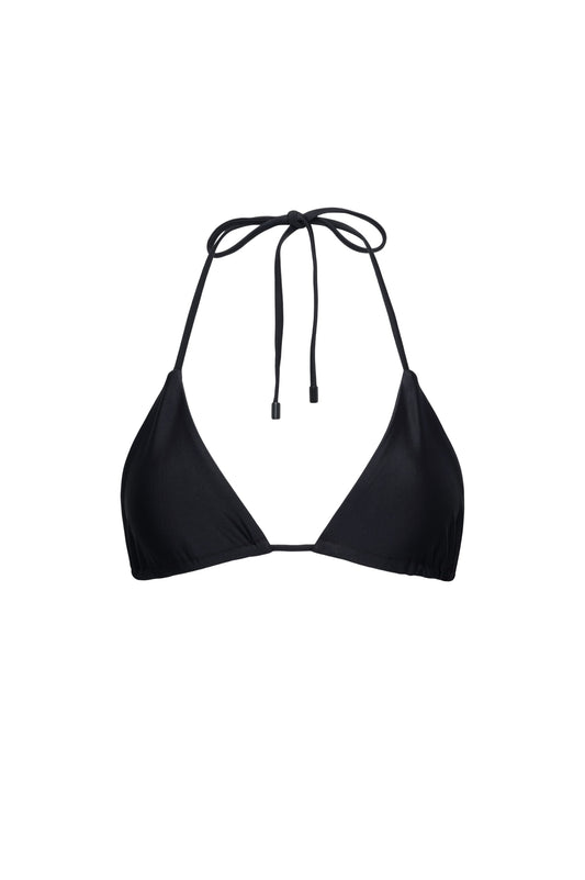 Waikiki Triangle Bikini Top Black