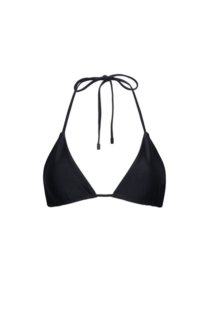Waikiki Triangle Bikini Top – Black
