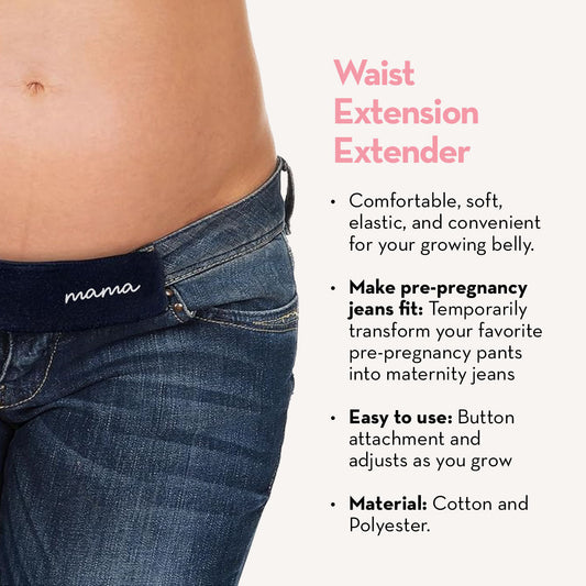 Mama Maternity Belly Band - Pregnancy Waistband Extender