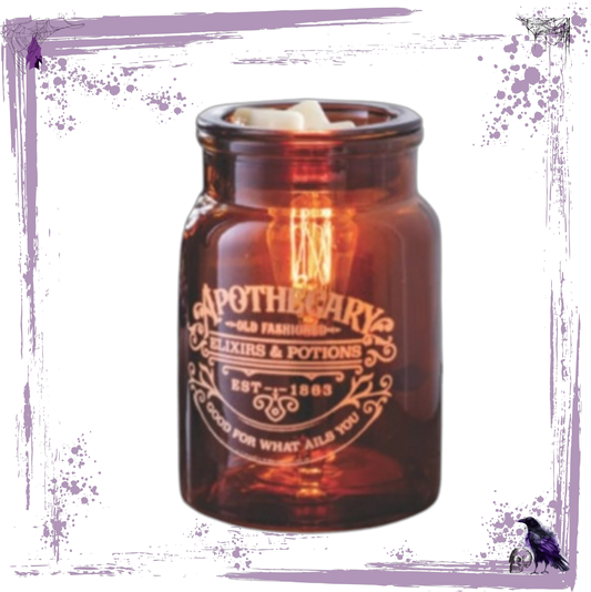 Apothecary Wax Warmer & Christmas Nights scented Scoopable Wax