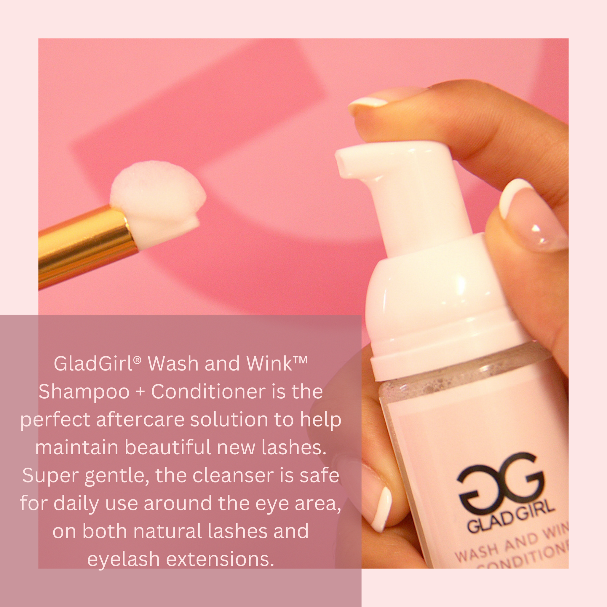 Wash and Wink - Eyelash Shampoo + Conditioner