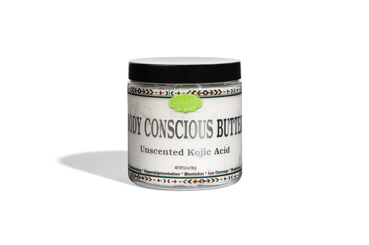 Unscented Kojic Acid Body Conscious Butter for Brightening and Sensitive Skin.