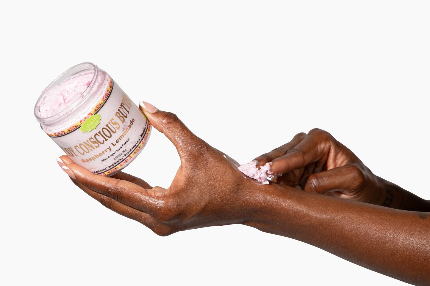Raspberry Lemonade With Dragon Fruit  Body Conscious Butter for Revitalized, Glowing Skin.