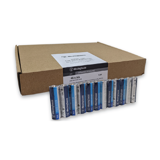 Westinghouse AA Dynamo Alkaline 48 Pack Box