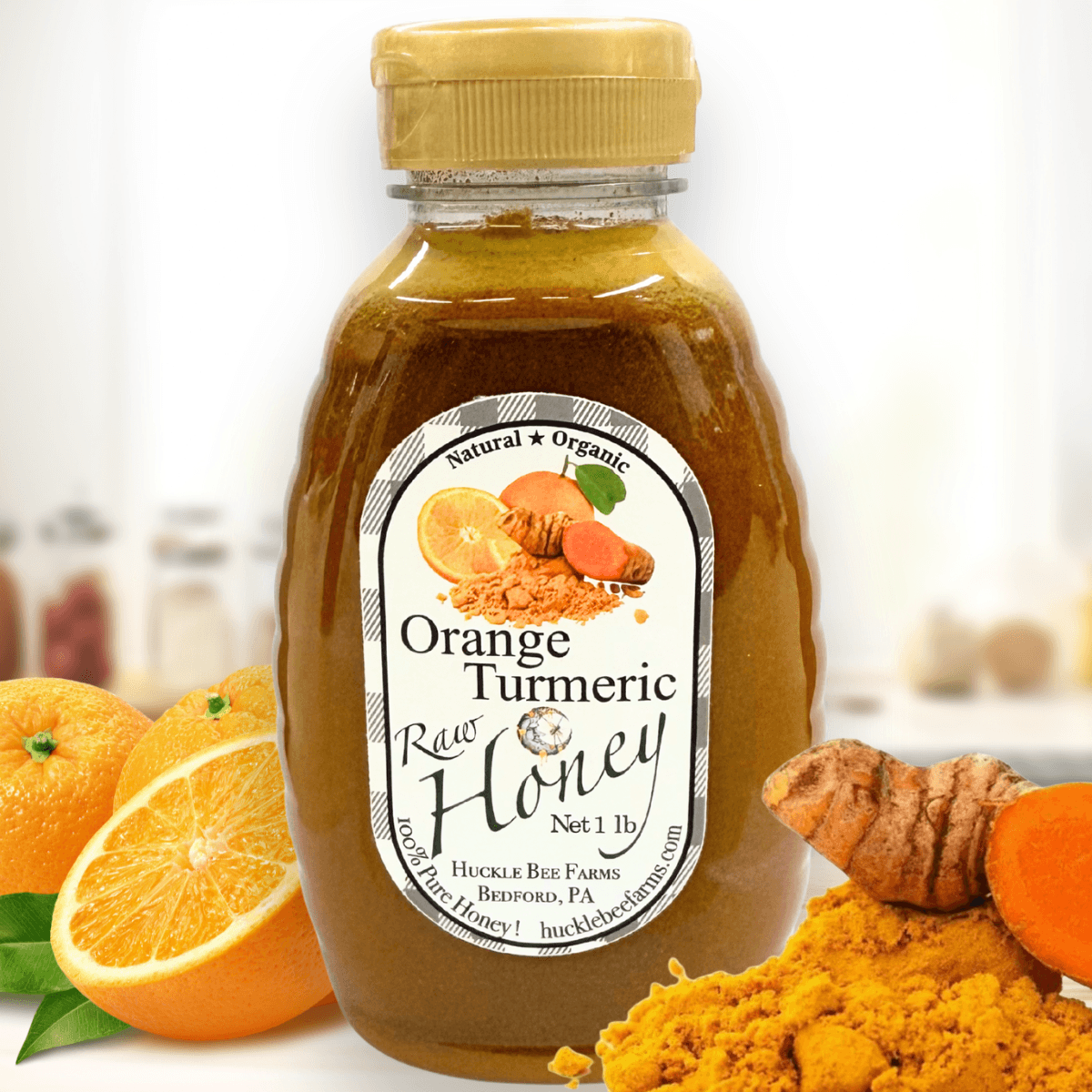 Orange Turmeric Honey Immune Boosting Antioxidant Blend