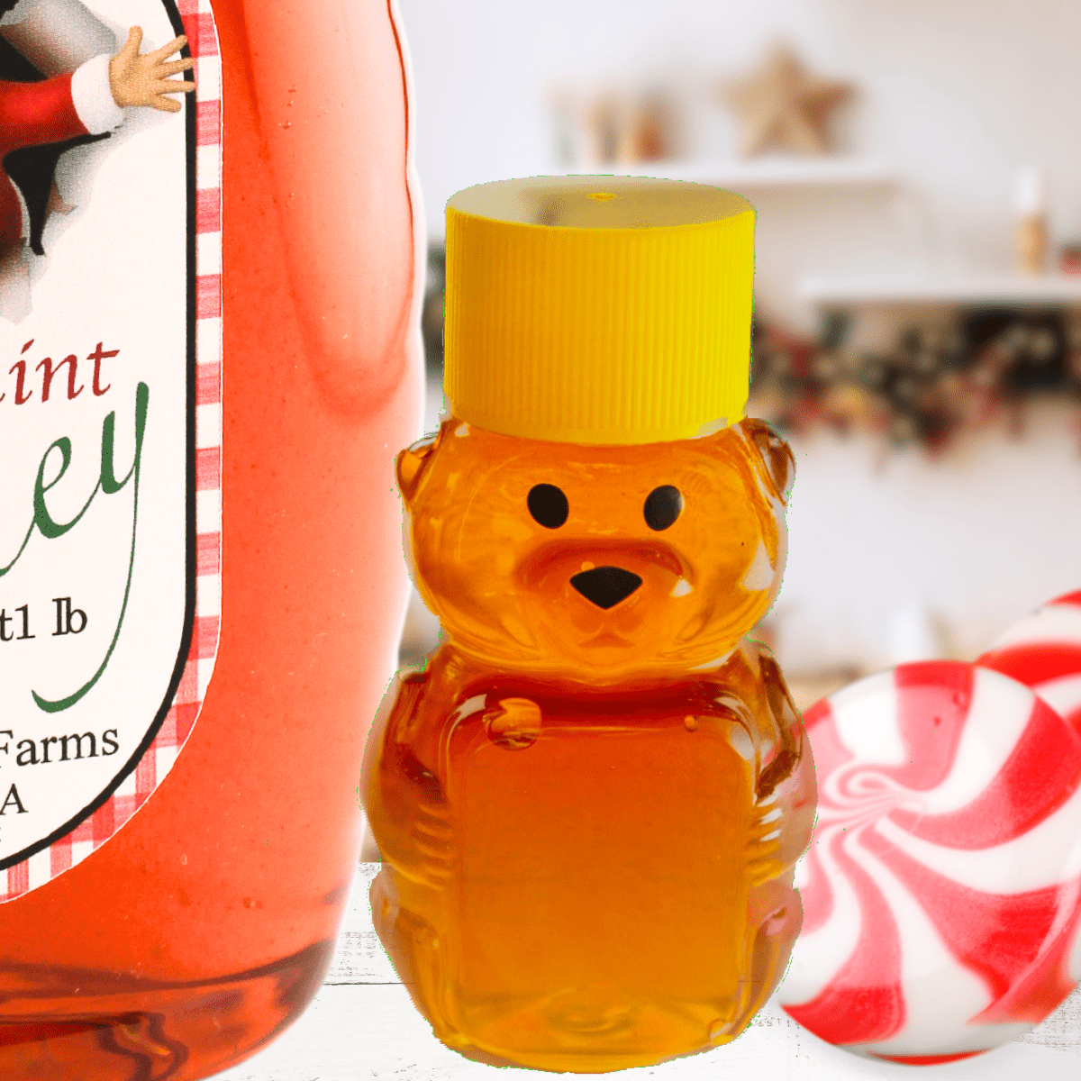 Peppermint Honey – Raw Honey with Real Peppermint
