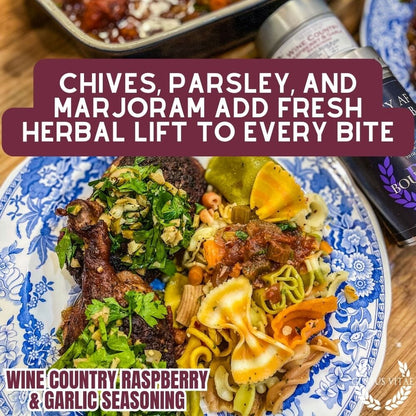 Wine Country Raspberry & Garlic Seasoning