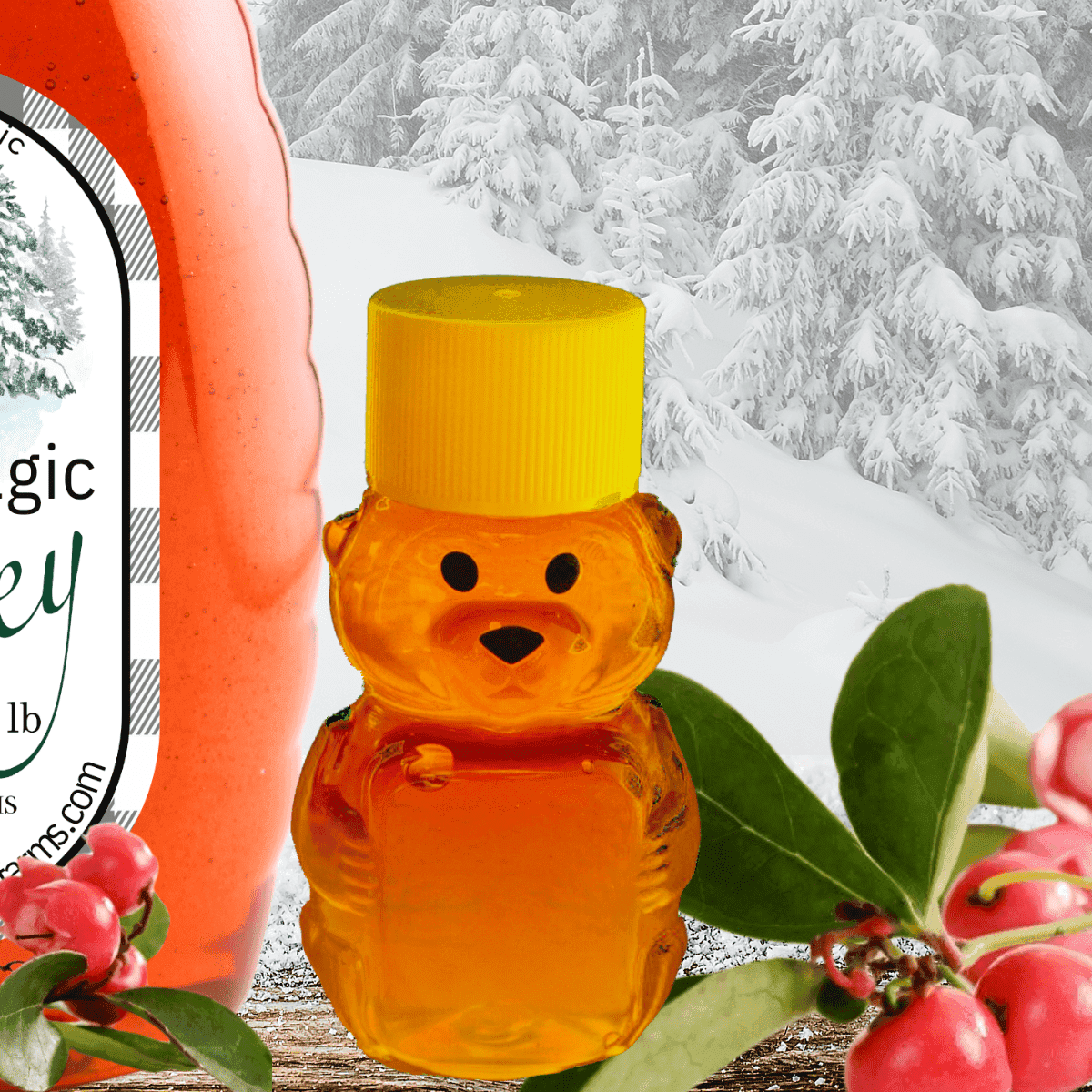 Winter Magic Honey: Enchanting Wintergreen Essence
