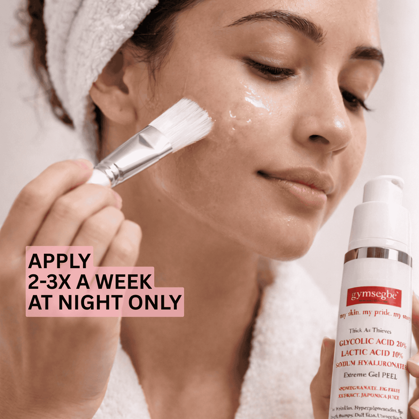 Gel exfoliante extremo con ácido glicólico puro y ácido láctico Thick As Thieves - 30 ml 