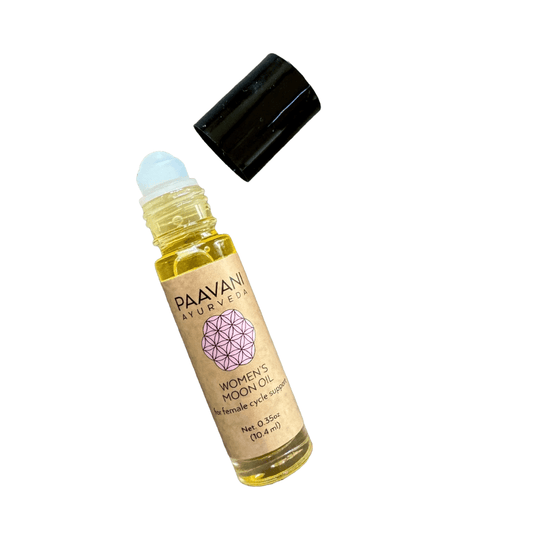 Women’s Moon Oil | Ayurvedic Support for Menstrual & Menopausal Balance | Daily Health & Beauty