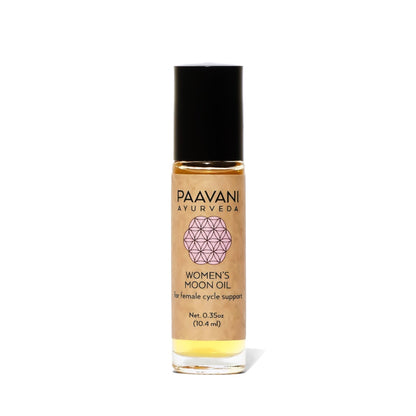 Women’s Moon Oil | Ayurvedic Support for Menstrual & Menopausal Balance | Daily Health & Beauty