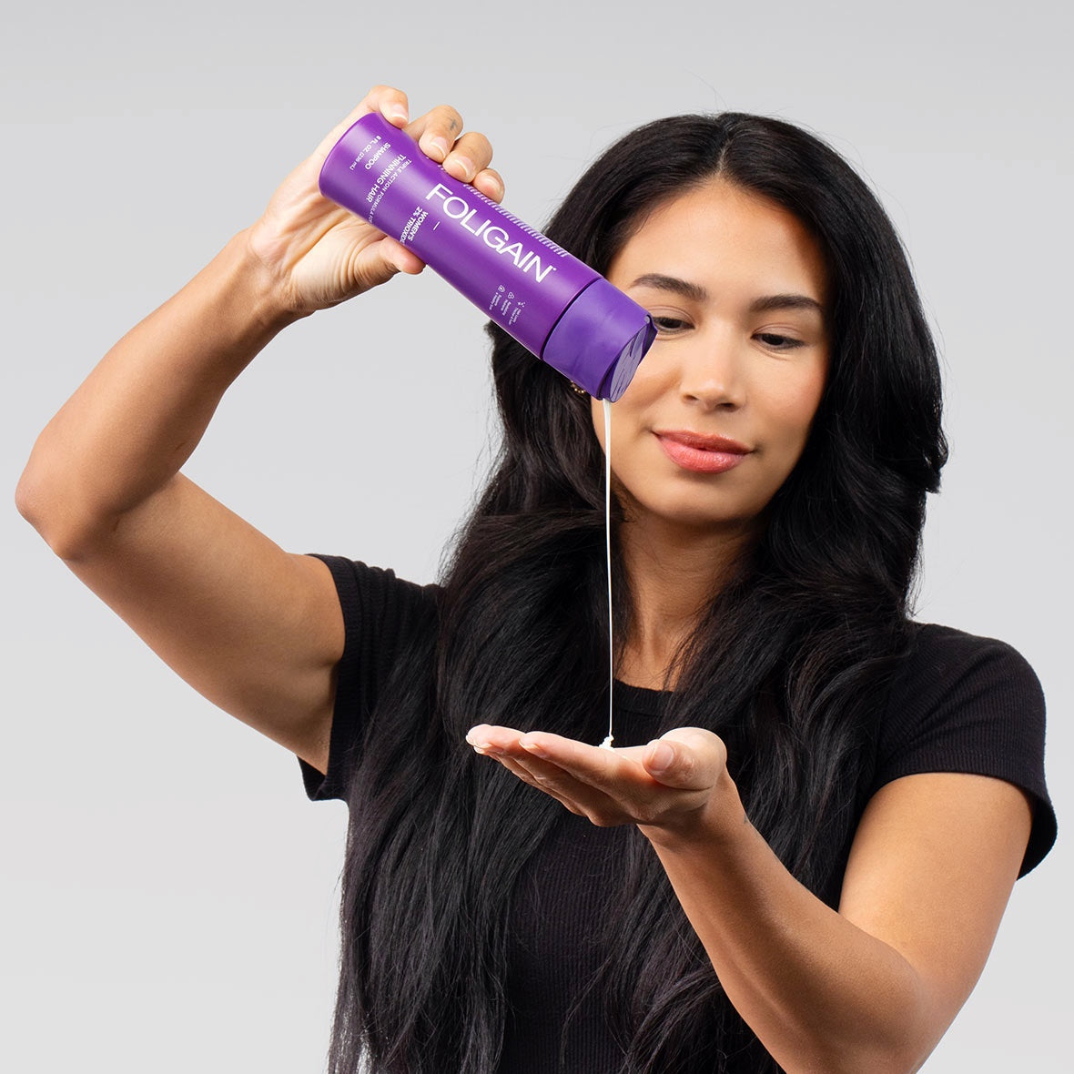 FOLIGAIN® Triple Action Shampoo For Thinning Hair For Women with 2% TRIOXIDIL®