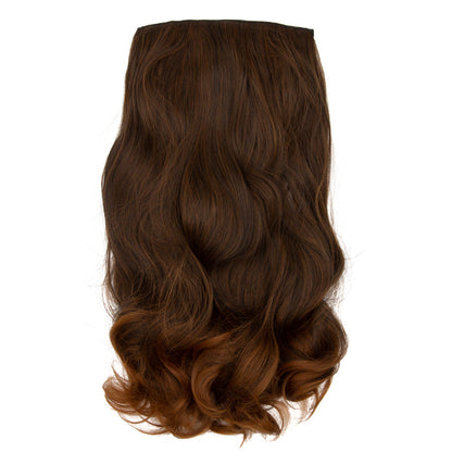 27" Hair Extensions Clip-in Curley 160g  NATURAL COLOUR