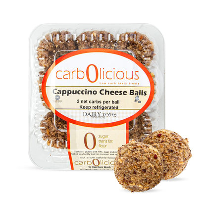 Carbolicious Cheese Balls Low-Carb Sugar Free – Keto, Atkins Diet friendly