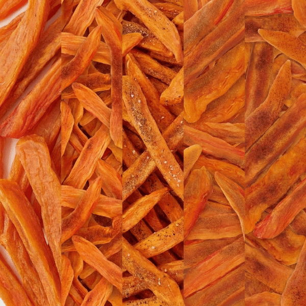 Chewy Dried Sweet Potato Sticks Variety Pack (Pack of 10)