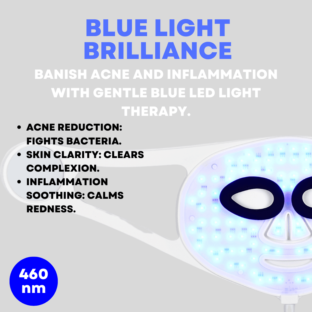 ZAQ Noor 2.0 LED Face Mask | Red, Blue & Infrared Therapy