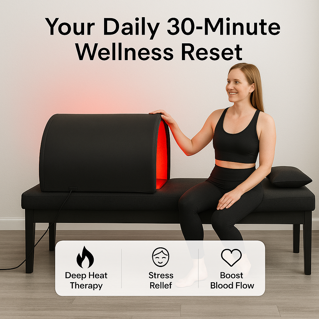 ZUNA Pro Far Infrared PEMF, Infrared, Red Light Sauna Dome – Full-Body Wellness (2026)