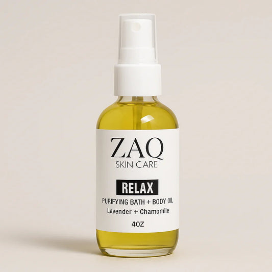 Calming Massage Body Oil - Lavender + Chamomile