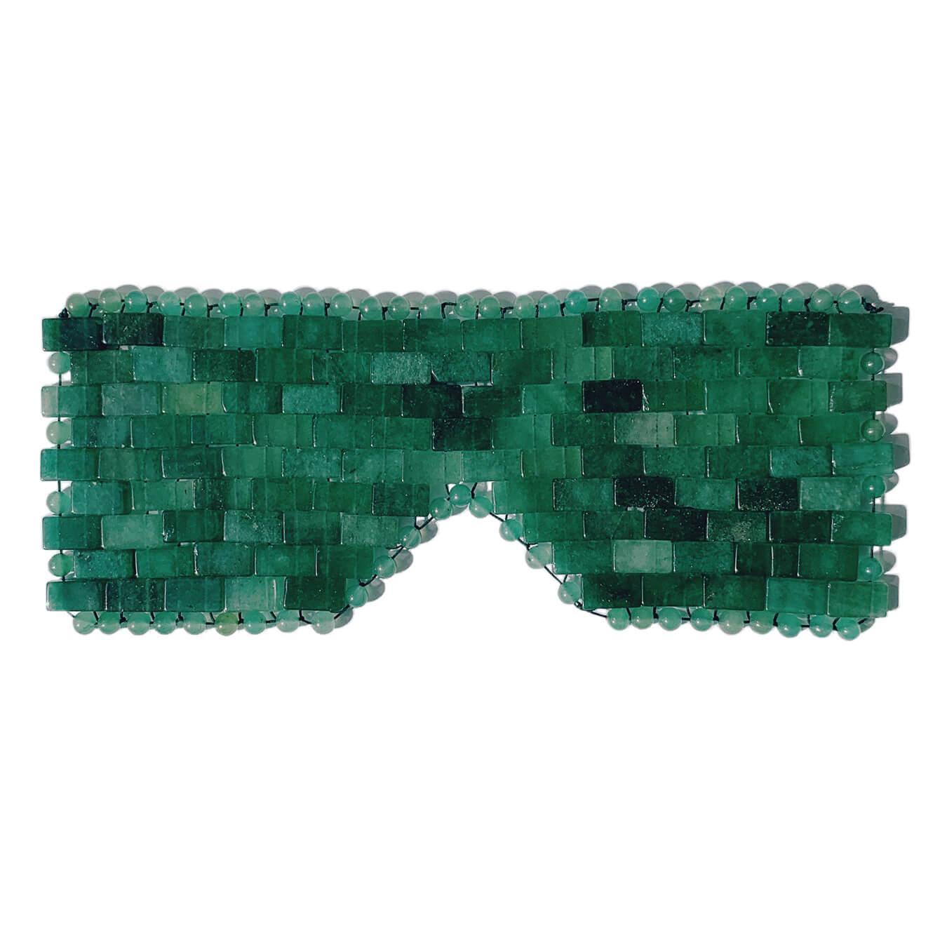 Jade Eye Mask - Handmade