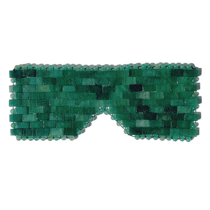 Jade Eye Mask - Handmade