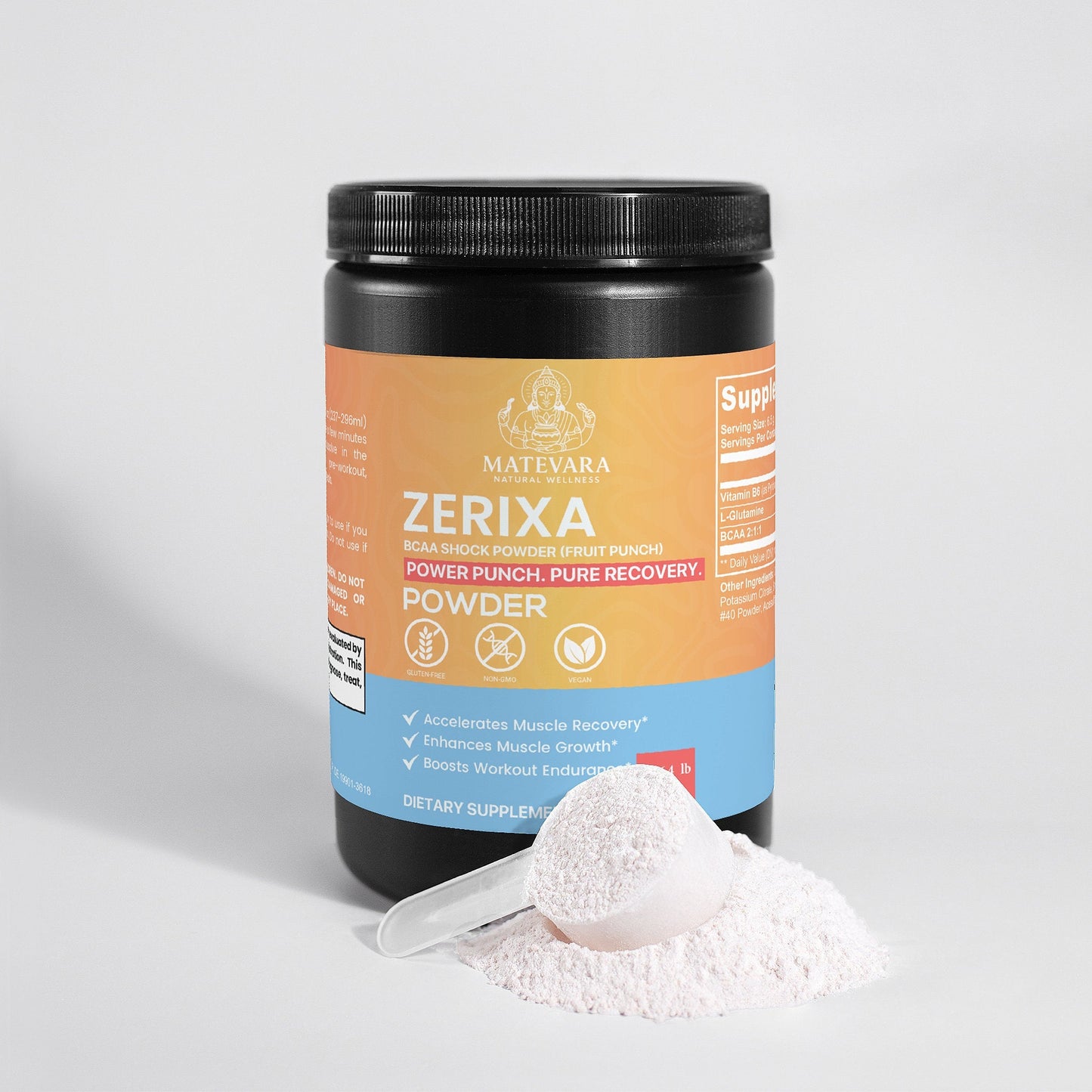 Zerixa BCAA Amino Complex - Muscle Recovery & Protein Synthesis | 292g