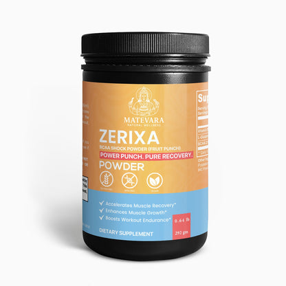 Zerixa BCAA Amino Complex - Muscle Recovery & Protein Synthesis | 292g