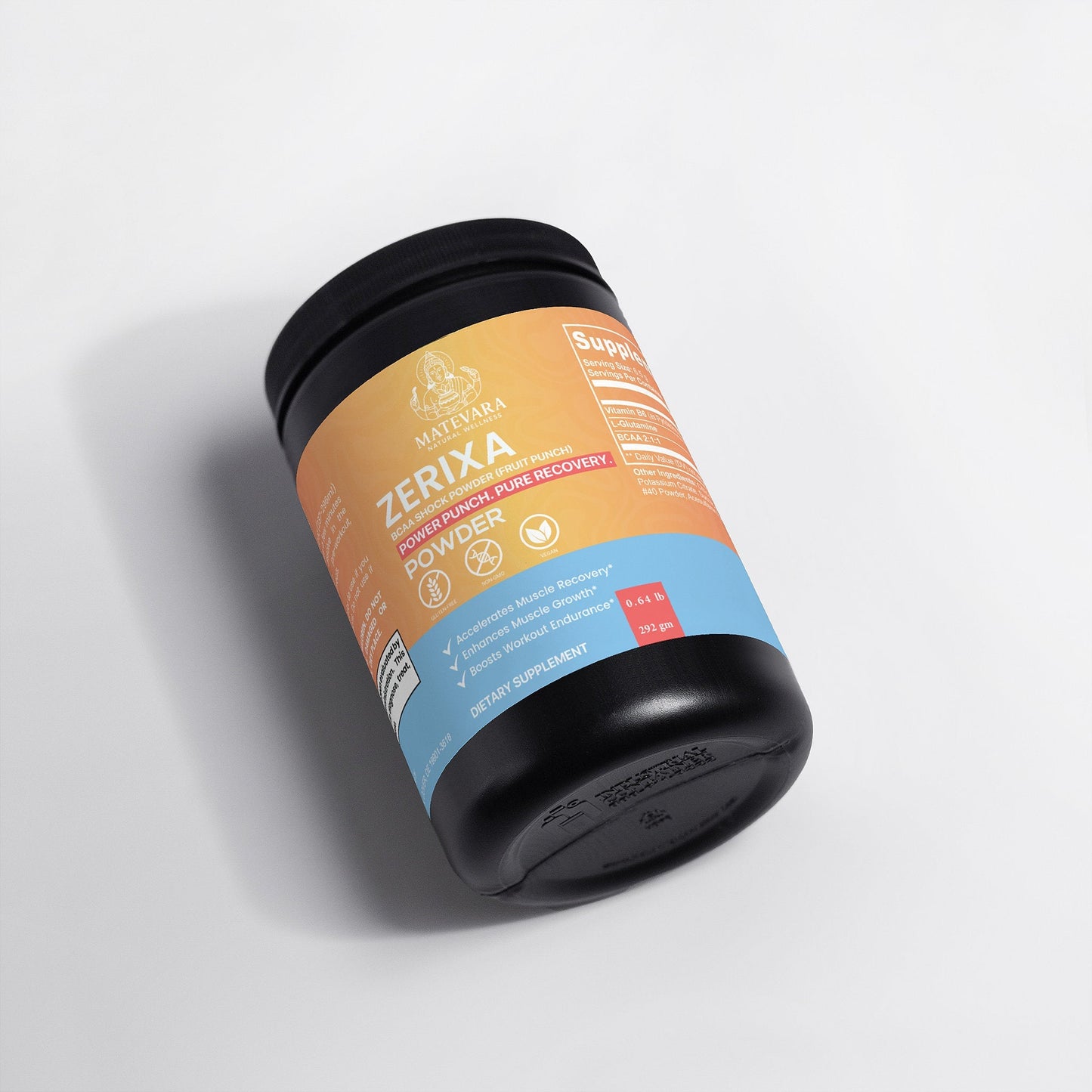Zerixa BCAA Amino Complex - Muscle Recovery & Protein Synthesis | 292g