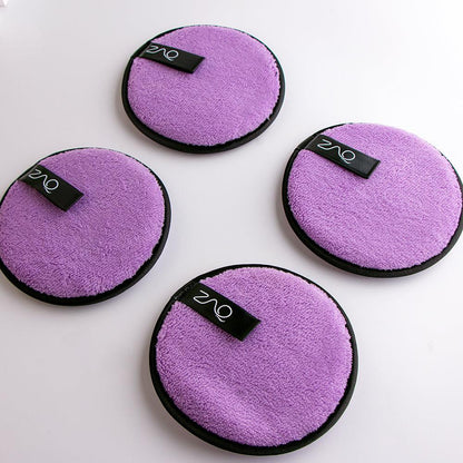 ZAQ Reusable Makeup Remover Pads 4pack with Spa facial Headband