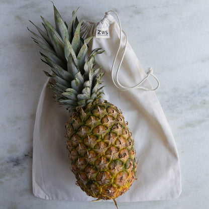 Muslin Produce Bag - Multiple Sizes - Zero Waste Muslin Bag