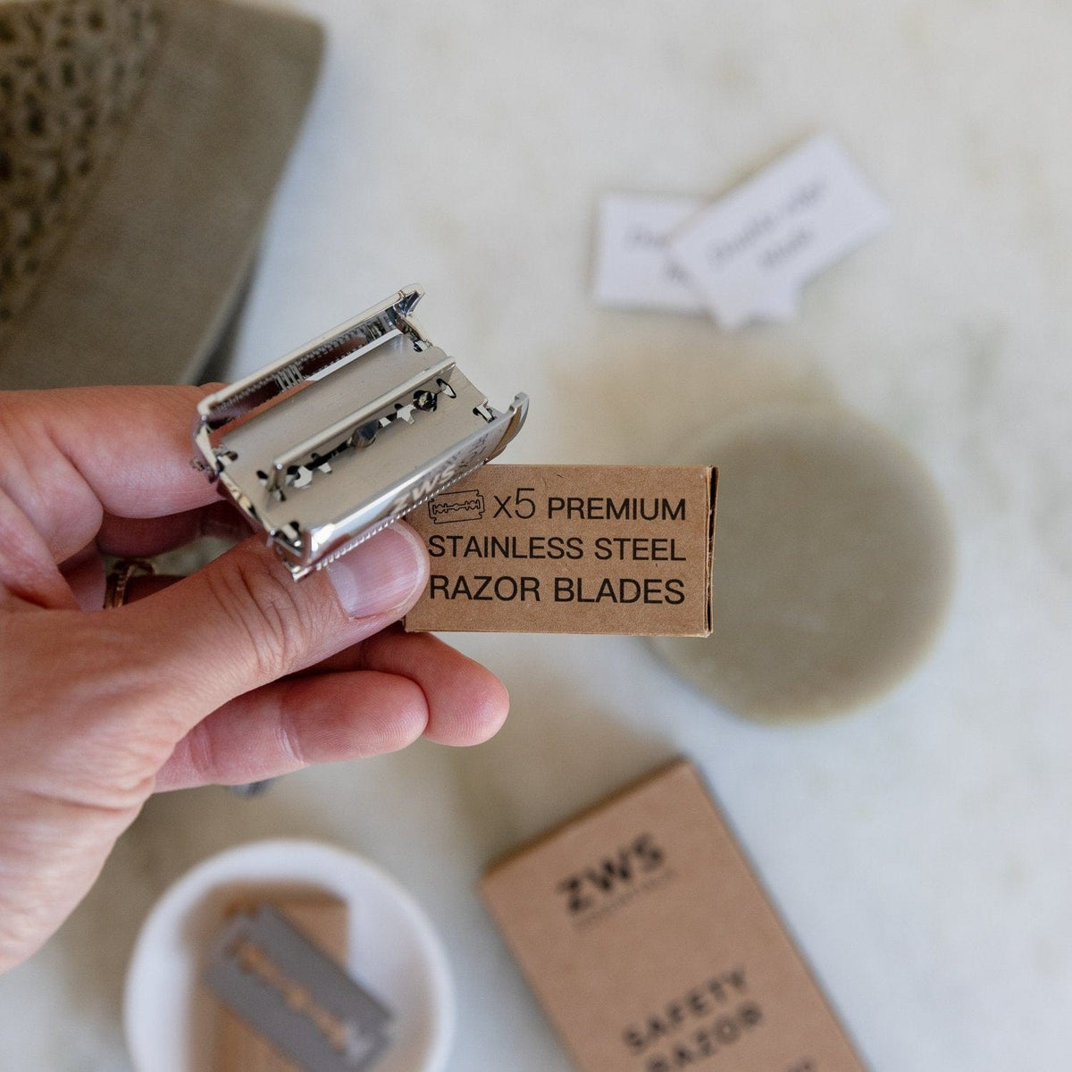 Zero Waste Razor Replacement Blades
